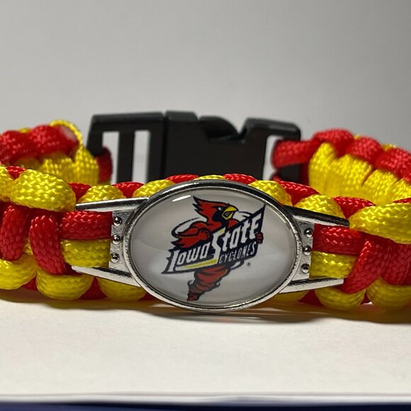 Iowa State Cyclones NCAA paracord Bracelets NEW - Picture 1 of 2